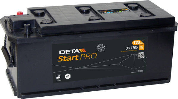 Baterie de pornire DG1705 DETA